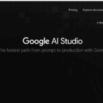 Google AI Studio（Gemini）使用教學：從登入、選擇模型到應用完整指南